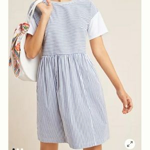 Anthropologie Sunday Striped Dress